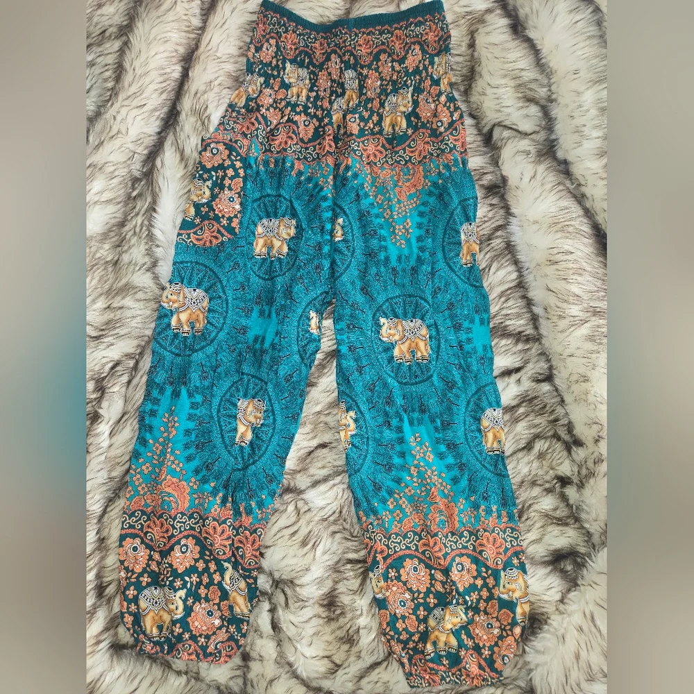 EARTHBOUND Boho Harem Pants - Picture 1 of 5